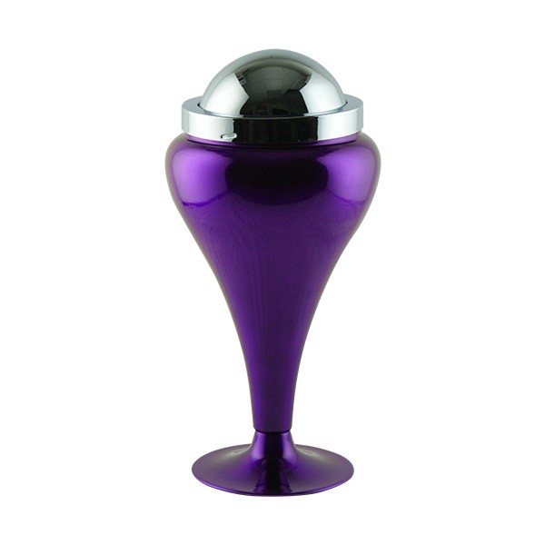 Cendrier Design Violet Goutte 15x23cm