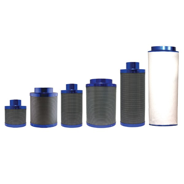 Bullfilter - Carbon filter 250 x 850 2350m³/h , activated carbon filter , odor filter