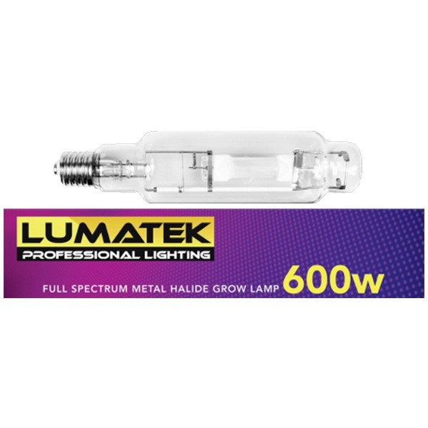 Lumatek - Ampoule MH 600W , métal halide E40 , pour la croissance