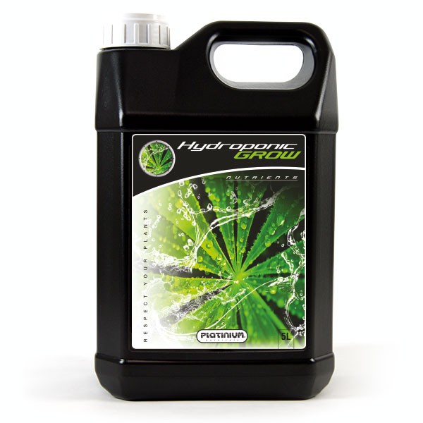 Platinium - Hydroponic Grow Fertilizer 5L , Platinium Nutrients -