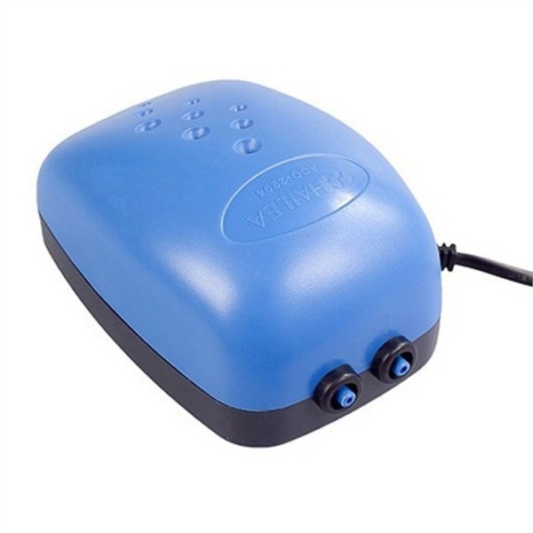 Hailea - Bomba de aire ACO-2204 120L/H 2 salidas 4/6mm