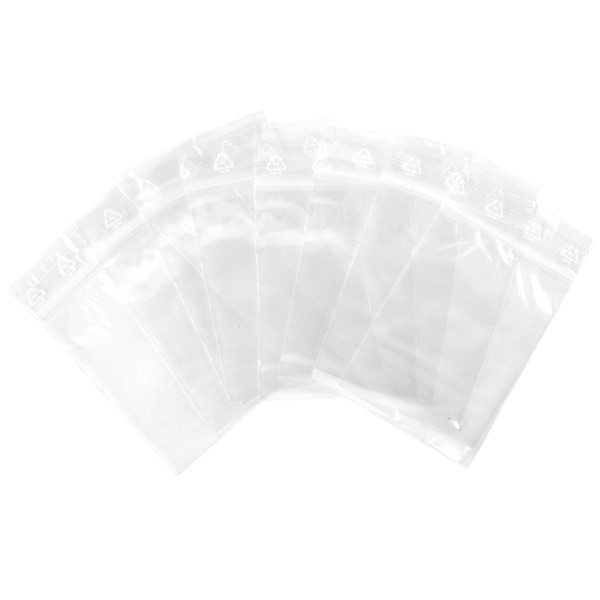 Boîte de 100 sachets zip 50µ 40x60mm