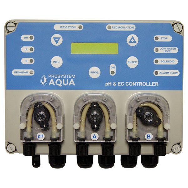 Prosystemaqua - Instruments - Contrôleur PH et EC et remplissage automatique et régulateur