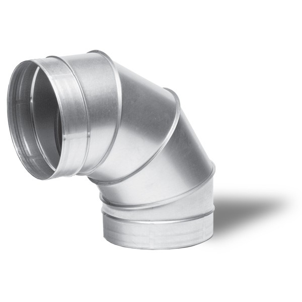 Winflex - Angle métal 90°C Ø160mm , conduit ,gaine de ventilation