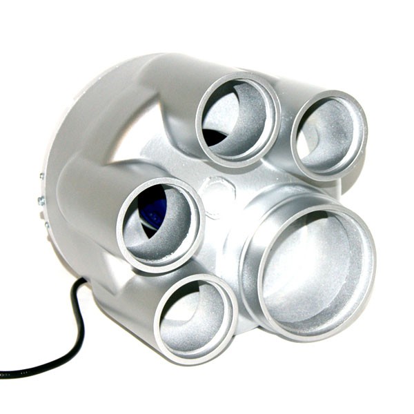Air extractor VK VMS 125 R 5 zones 1x125/4x80mm + 1x 124mm