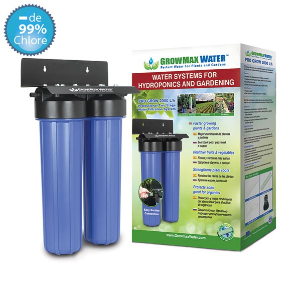 GrowMax Agua - Filtración Pro Grow 2000L/H