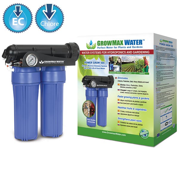 GrowMax Water - Osmoseur -Système osmose inverse Power Grow 20L/H