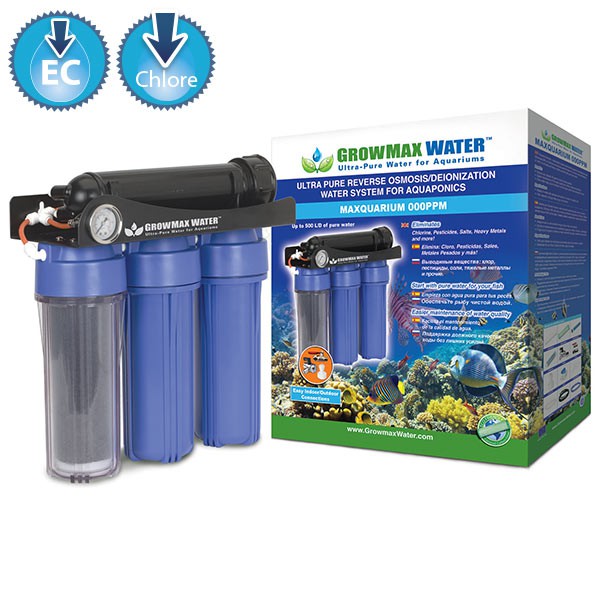 GrowMax Water - Osmoseur -Système osmose inverse maxquarium 000 ppm 20L/H