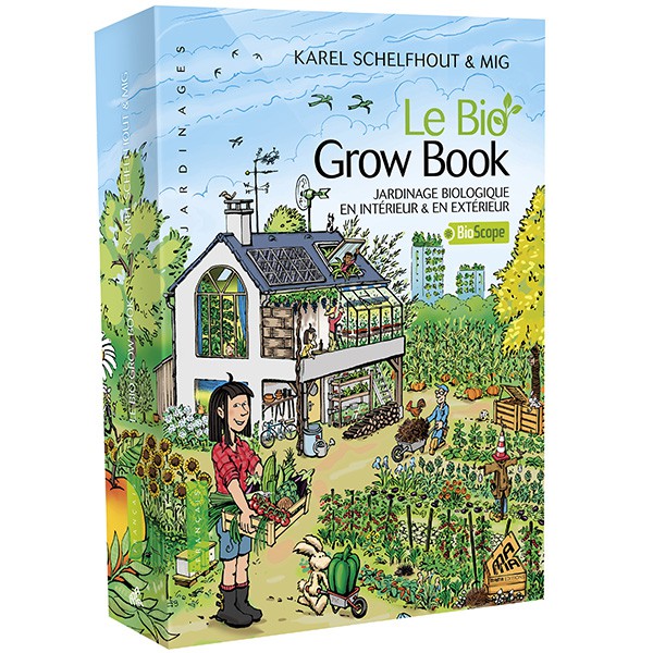 Mama editions - Le Bio Grow Book livre pour la culture biologique des plantes 