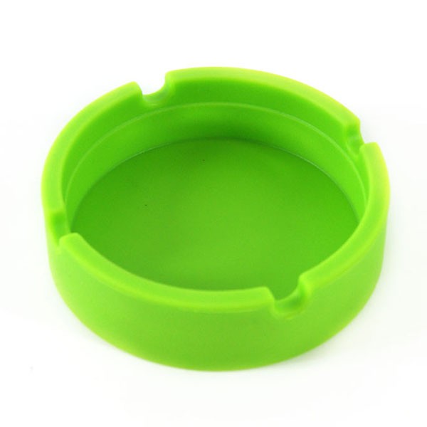 Cendrier en silicone - Diam 83mm - VERT