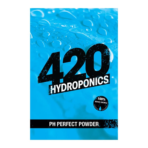 420 Hydroponics - pH Perfect Powder 25g , regulador del ph, baja el ph del agua