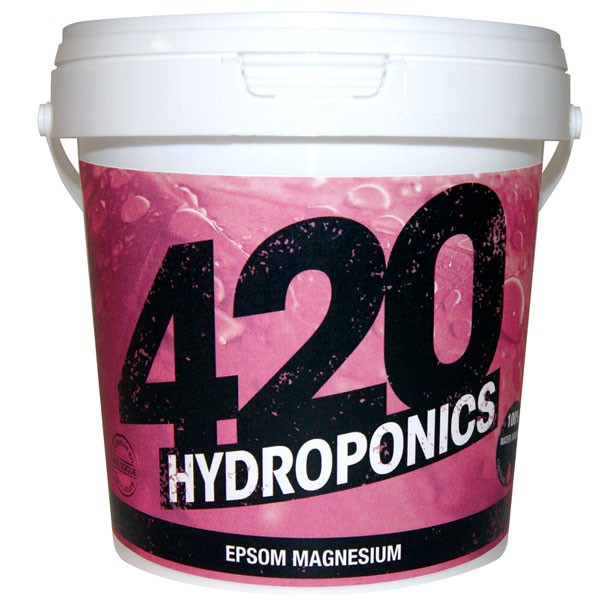 420 Hydroponics - Epsom Magnesium 1Kg , régule les carences en magnésium