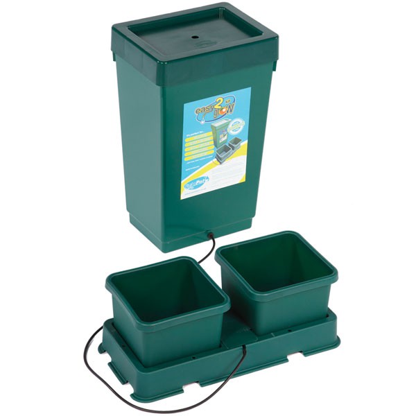 système hydroponique AutoPot - Kit Easy2Grow 2 pots 8.5L , sans pompe ni électricité