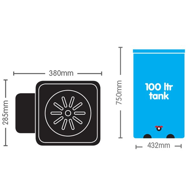  Autopot Auto XL-System 8 Töpfe 25L