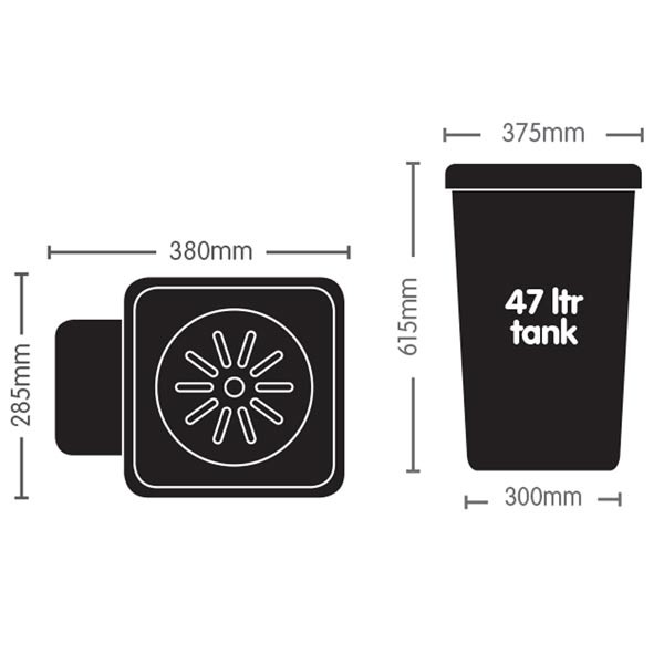 Autopot - Kit Autopot XL 2 macetas 25L