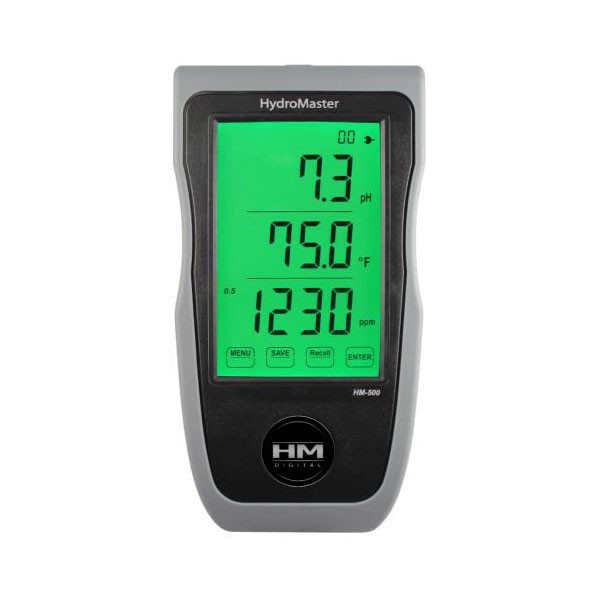 HM Digital - Hydromaster moniteur continu pour pH/EC/Temp hm-500 , testeur ph , ec et empérature