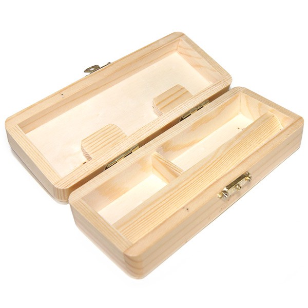 Boîte rectangle en bois petit modèle - Roll Tray