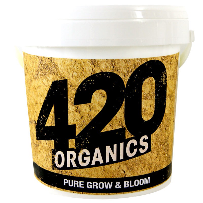 420 Organics - Pure Grow and Bloom 200g, engrais micro granulés croissance et floraison en terre et coco