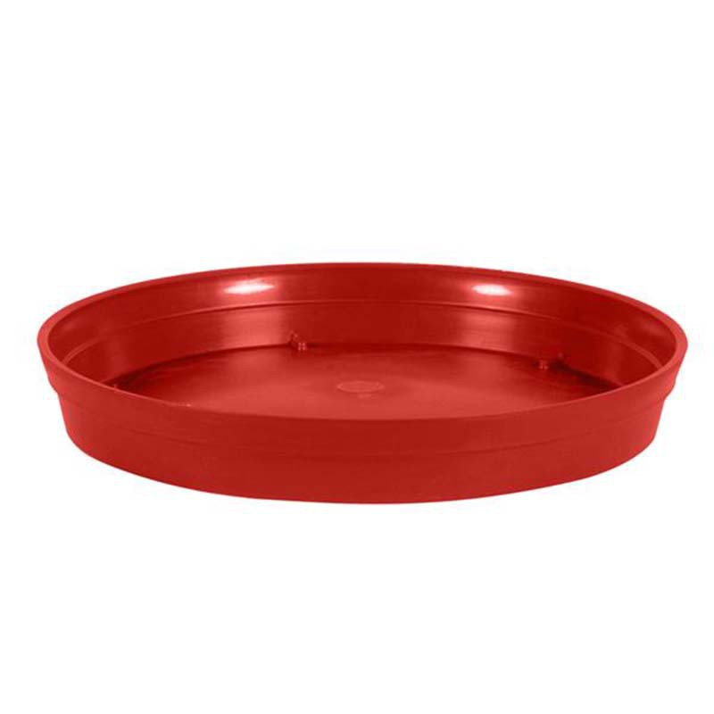 EDA - Soucoupe Toscane 40cm rouge rubis