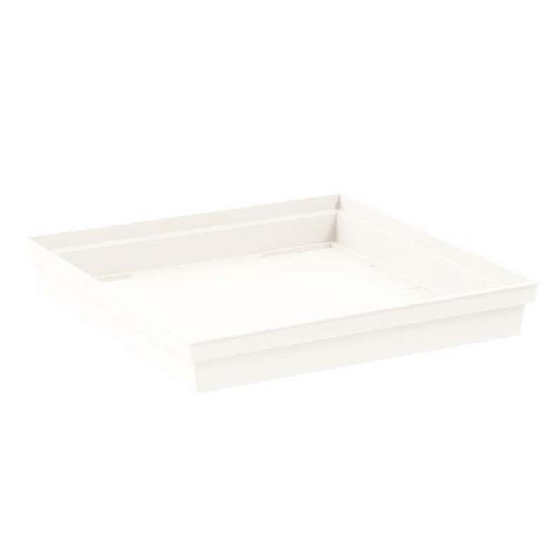 EDA - Soucoupe carrée Toscane 32.6x32.6cm Blanc