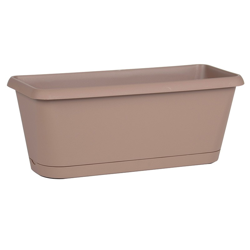 EDA Plastiques - Jardinière Chorus 40 Taupe