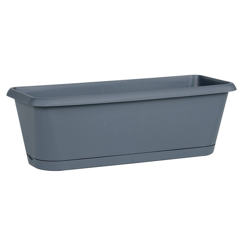 EDA Plastiques - Jardinière Chorus 50 Anthracite