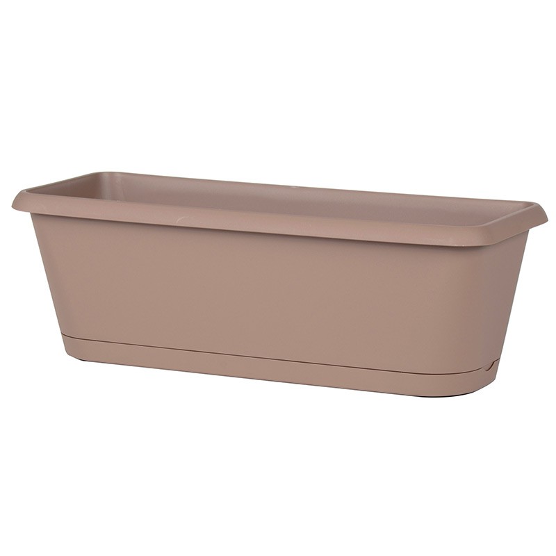EDA Plastiques - Jardinière Chorus 50 Taupe