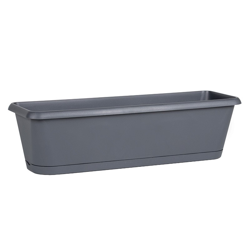 EDA Plastiques - Jardinière Chorus 60 Anthracite