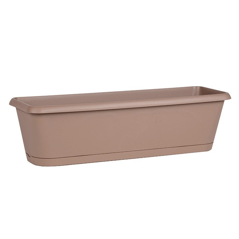 EDA Plastiques - Jardinière Chorus 60 Taupe