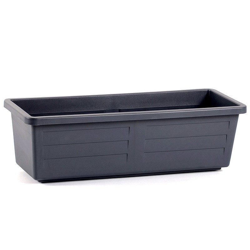 EDA Plastics - Miami 50 dark grey planter