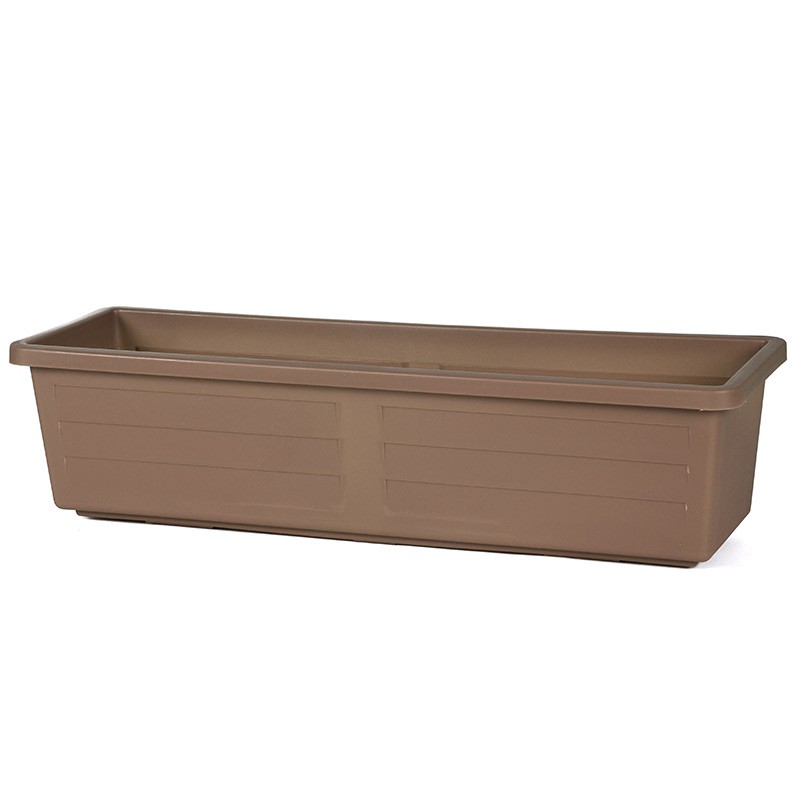 EDA Plastiques - Jardinière Miami 60 taupe