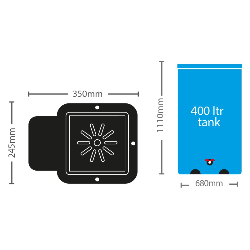 KIT AUTOPOT 100 POTES 15L