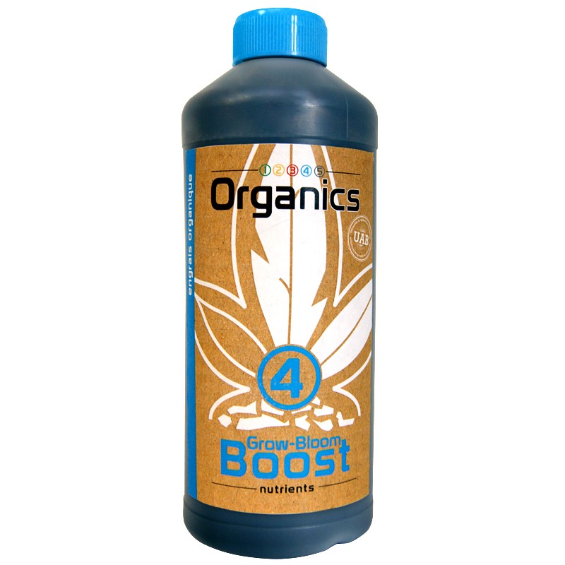 12345 Organics - N°4 Grow-Bloom Boost 1L -Booster de croissance et floraison
