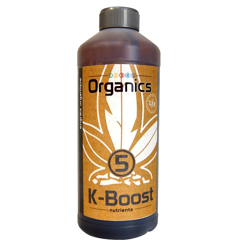 12345 Organics - N°5 K-Boost 1L - Booster de floraison