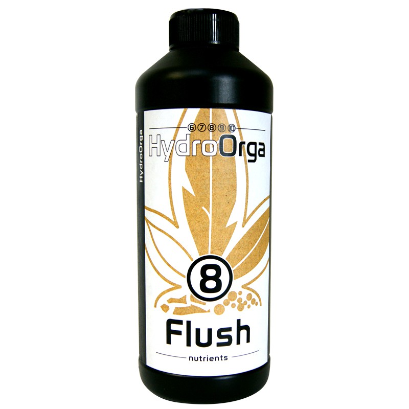Solution rinçage engrais 678910 HydroOrga - N°8 Flush - 1L