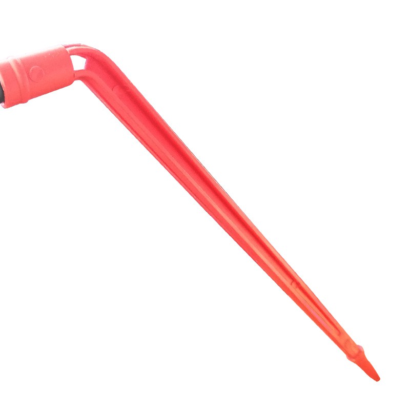 Drip stake 4/6mm red - Platinium