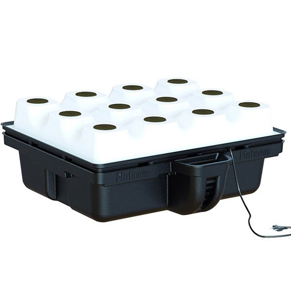 Platinium - AeroTop - 12 plantes - 80 x 80 x 38.5 cm - MJ 1000 - Système aéroponique