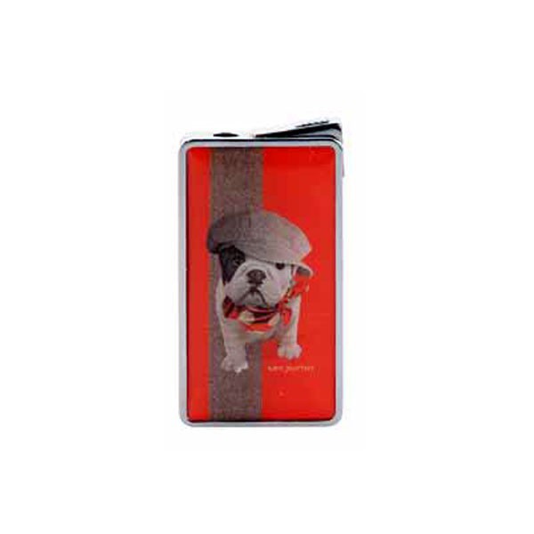 Teo Jasmin - Briquet piezo fond rouge