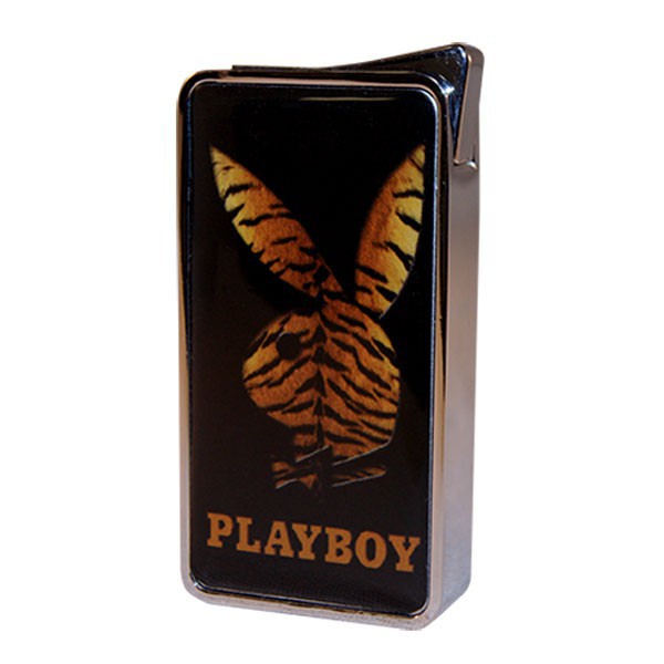 Playboy - Briquet flameless motif peau de tigre