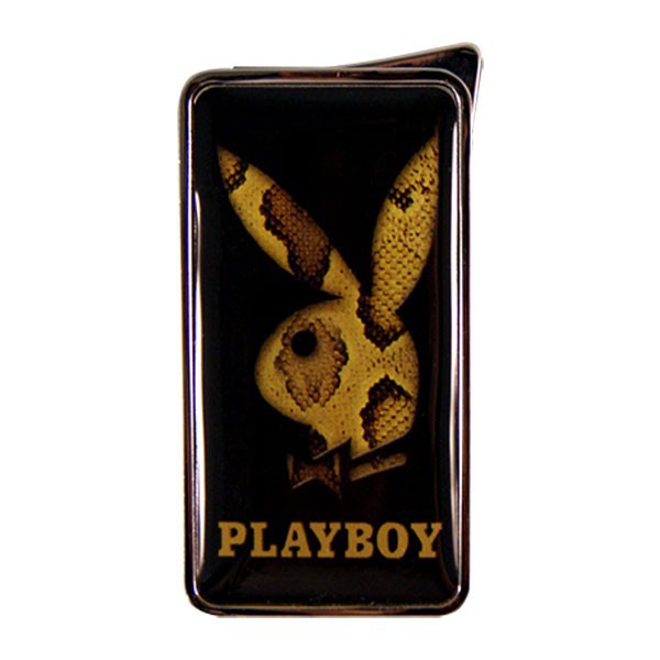 Playboy - Briquet flameless peau serpent