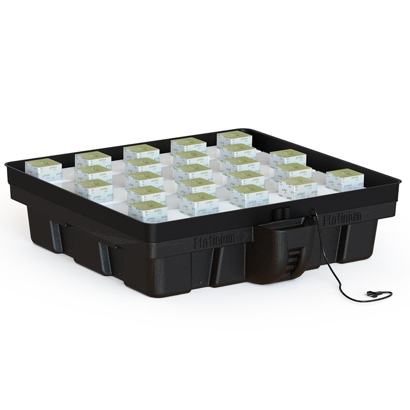 Platinium - Flusso e riflusso - 100 x 100 x 38,5 cm - MJ 500 - Sistema a marea