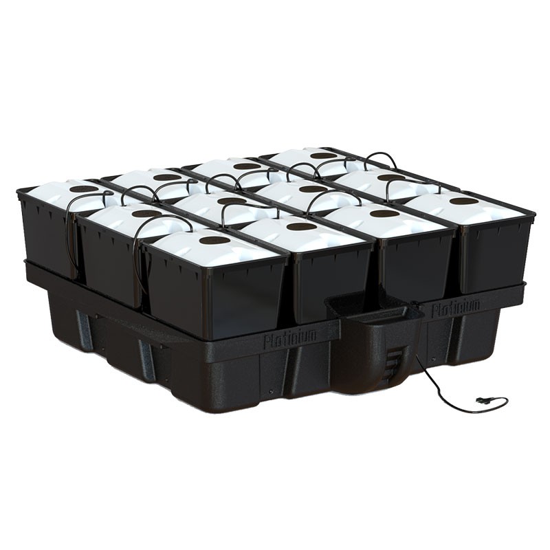 Platinium - AeroPro - 12 pots bato - 100 x 100 x 38.5 cm - NJ 2400 - Système aéroponique