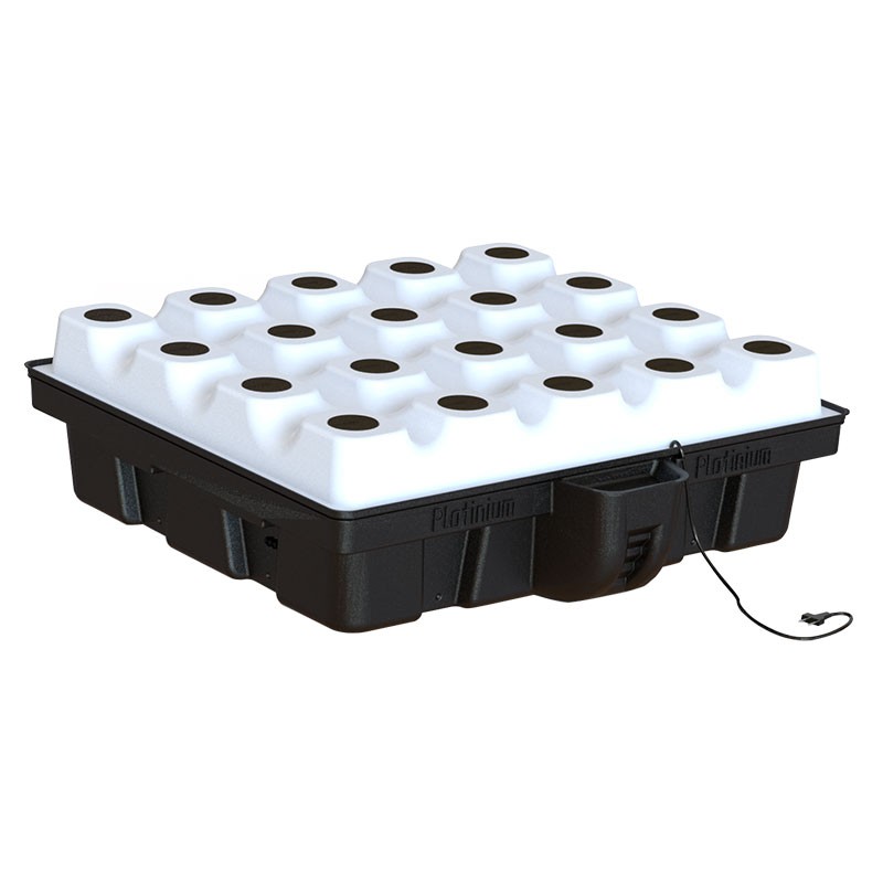 Platinium - AeroTop - 20 plantes - 100 x 100 x 38.5 cm - NJ 2400 - Système aéroponique