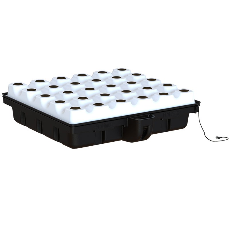 Platinium - AeroTop - 30 plantes - 120 x 120 x 38.5 cm - NJ 2400 - Système aéroponique