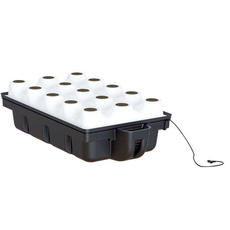 Platinium - AeroTop - 15 plantes - 110 x 60 x 38.5 cm - MJ 1000 - Système aéroponique