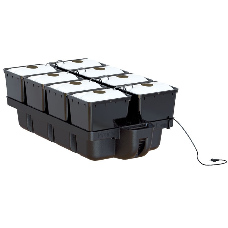 Platinium - AeroPro - 8 pots bato - 110 x 60 x 38.5 cm - NJ 2400 - Système aéroponique
