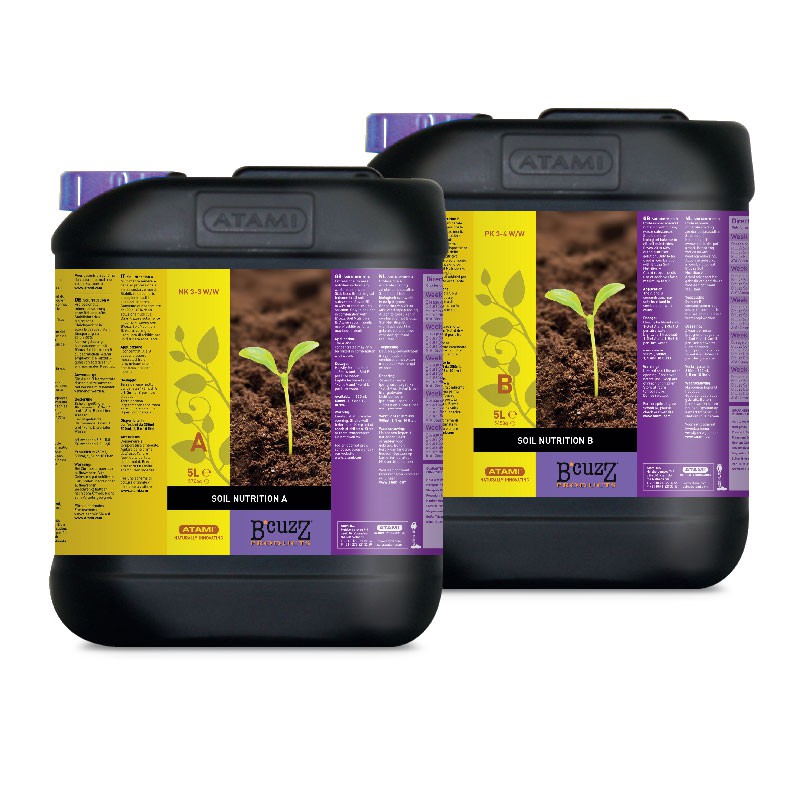 ATAMI - B'CUZZ SOIL engrais terre NUTRITION A+B 5L FR
