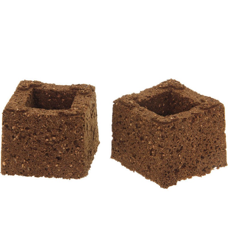 Eazy Plug - Cube coco tourbes - EAZY BLOCK 7.5x7.5x6cm