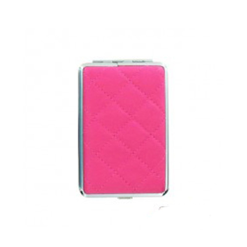 Etui A 12 Cigarettes 85Mm Simili Cuir Fuschia