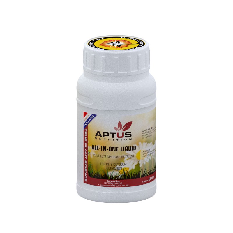 Aptus - All in One Liquid - 250ml - Engrais liquide croissance et floraison